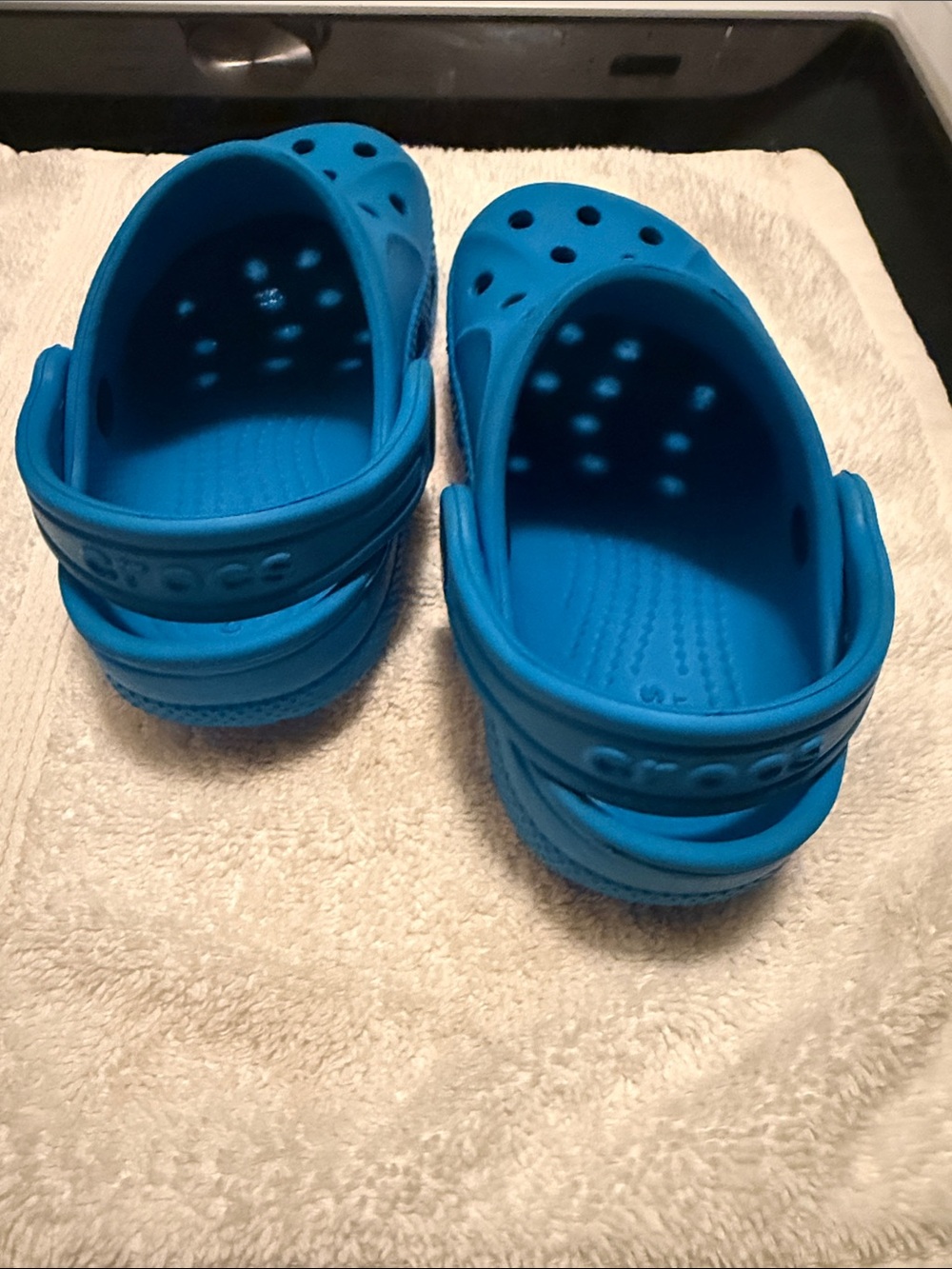 Kids Blue Crocs - Picture 4 of 5